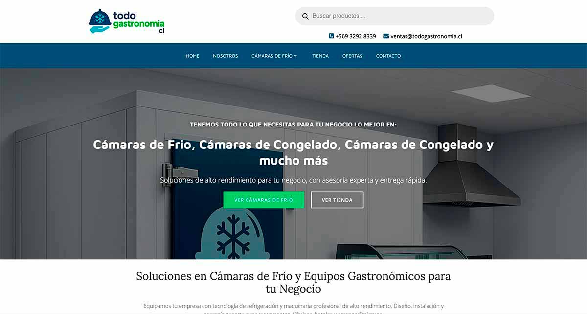 Venta en Chile de Cámaras de frio 3.00×3.00×2.10